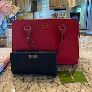 Kate spade bag and wallet